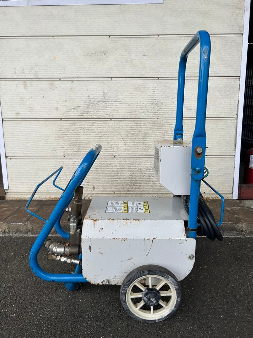 KB1★ツルミポンプ　HPJ-140-1 高圧洗浄機　ガン・給排水ホースセット