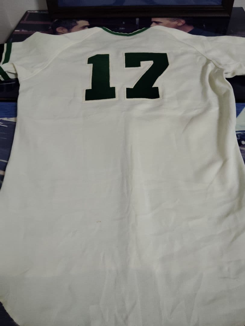 南海ホークス　ユニフォーム　江夏豊　DESCENTE　サイズL