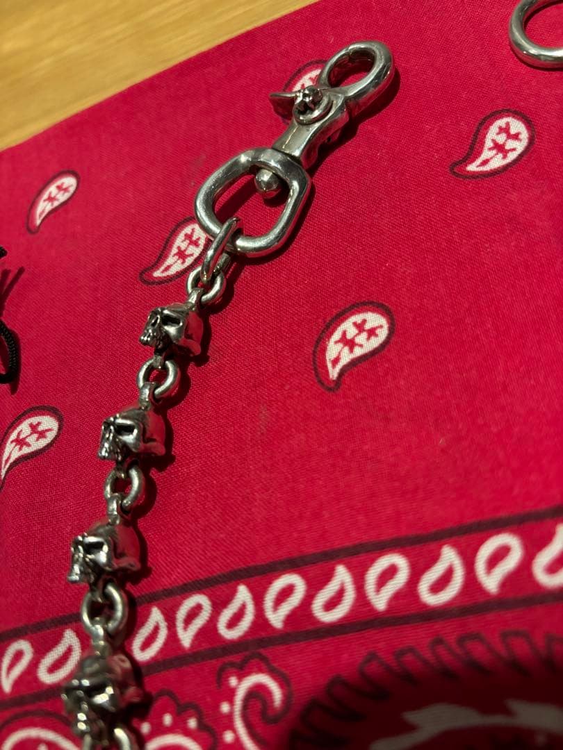 【美品】サーティーンデザインズ　ウォレットチェーン