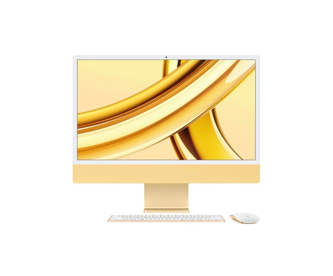 【新品未使用】iMac イエロー(オンライン限定色)