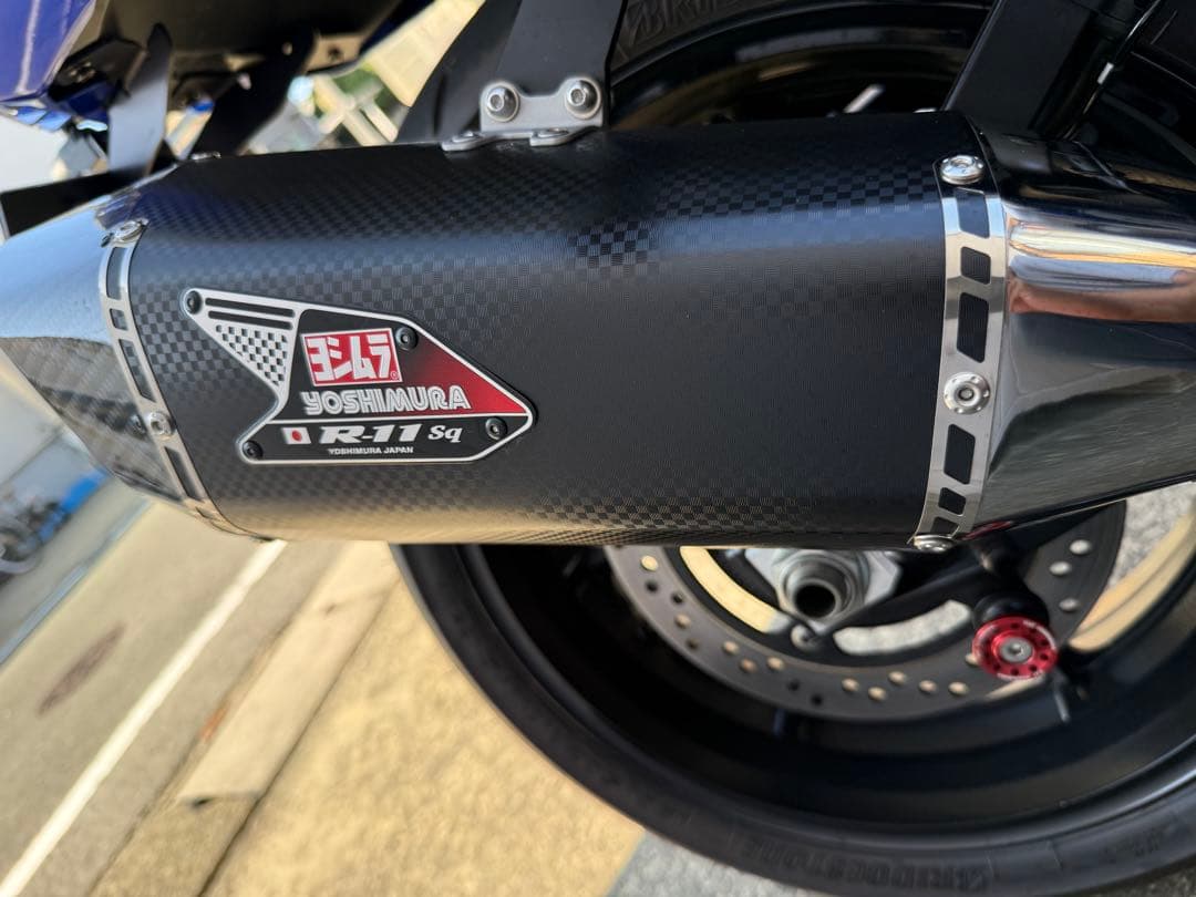 ヨシムラスリップオンマフラー R-11spサイクロンEXPORT 21〜ハヤブサ