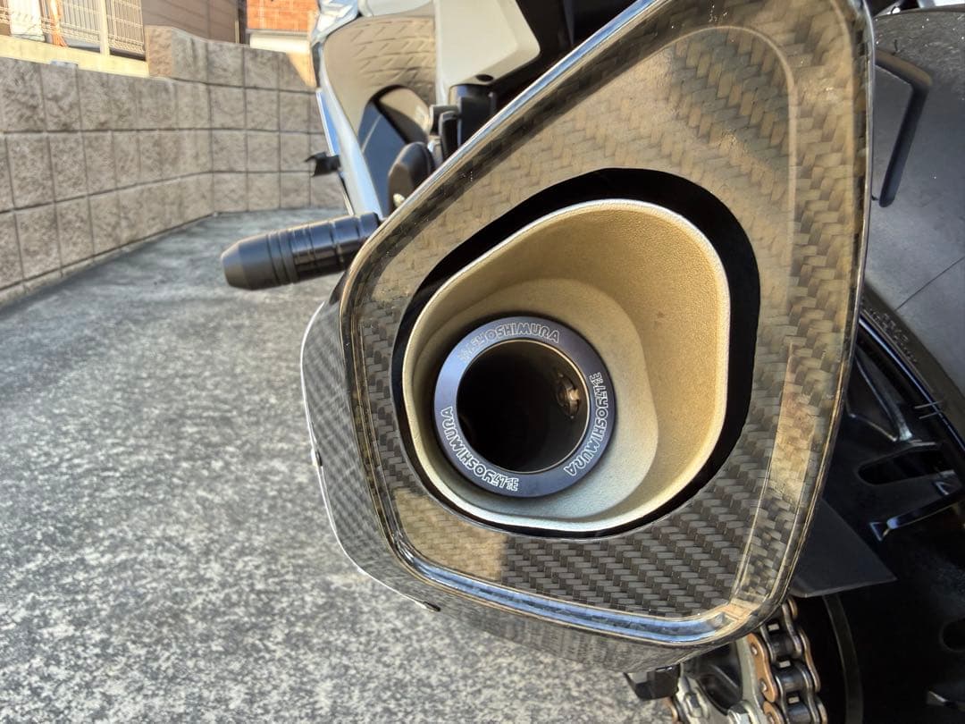 ヨシムラスリップオンマフラー R-11spサイクロンEXPORT 21〜ハヤブサ