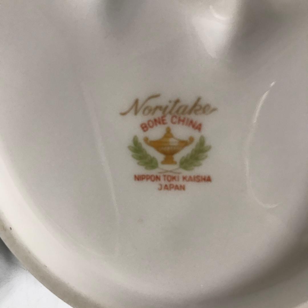 Noritake オールドノリタケ 陶器 鶴　置物 1950年代　レトロ　明治