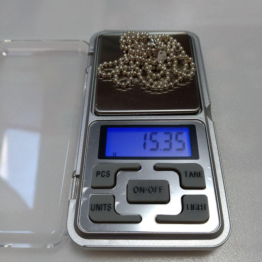 専用ですティファニー ボールチェーン 約86cm ロング ネックレス 925