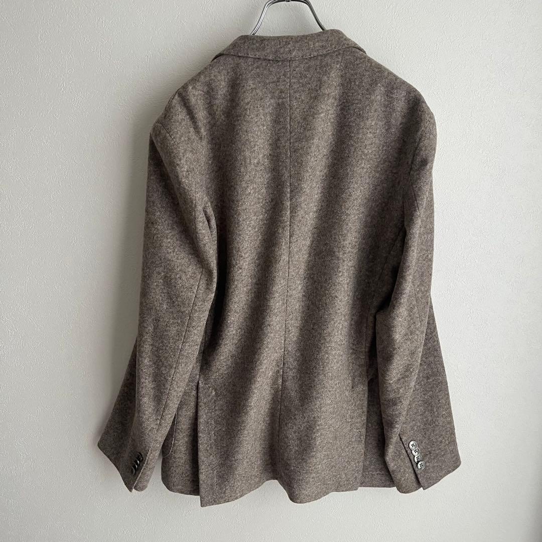 【極美品✨】ヒューゴボス　テーラード　ストレッチ　ジャージー　グレージュ　46