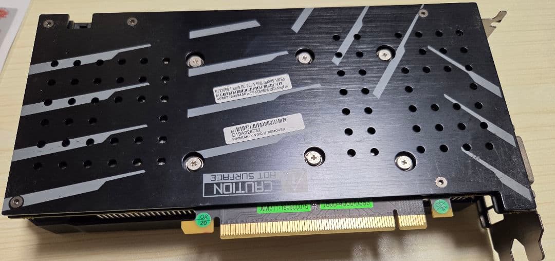 GeForce GTX1660 6GB GDDR5 192bit　(ジャンク品)