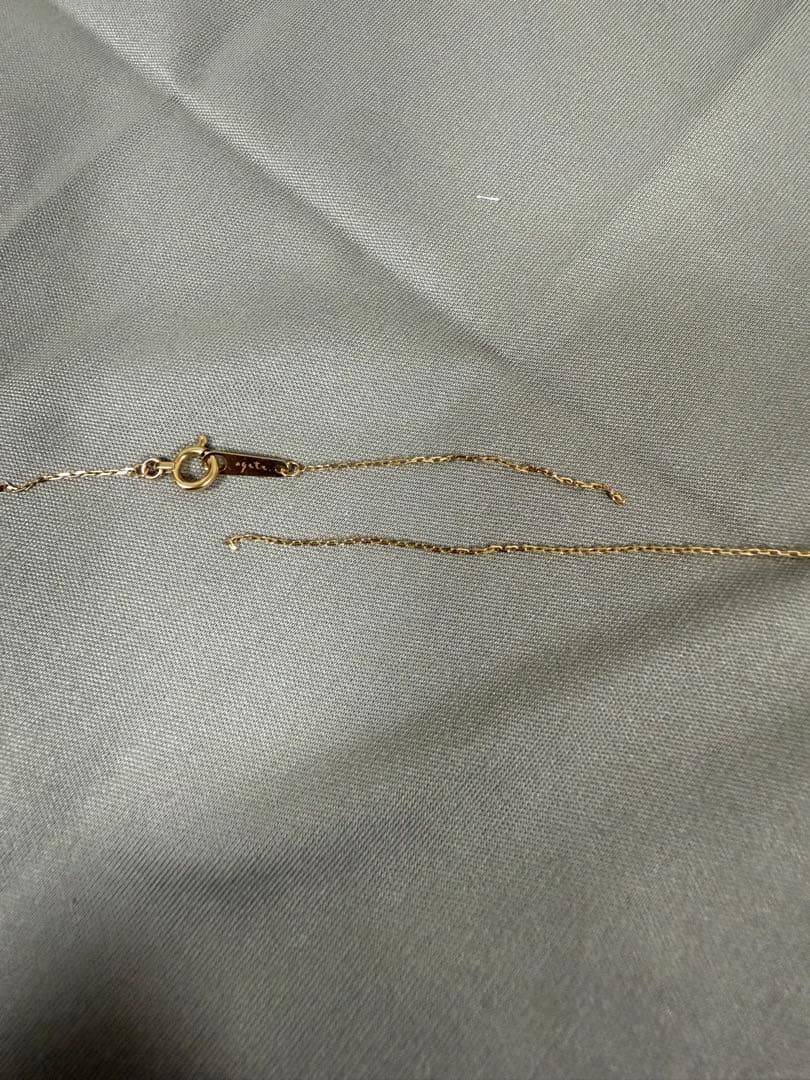 【K18】 agate K18ダイヤモンドネックレス