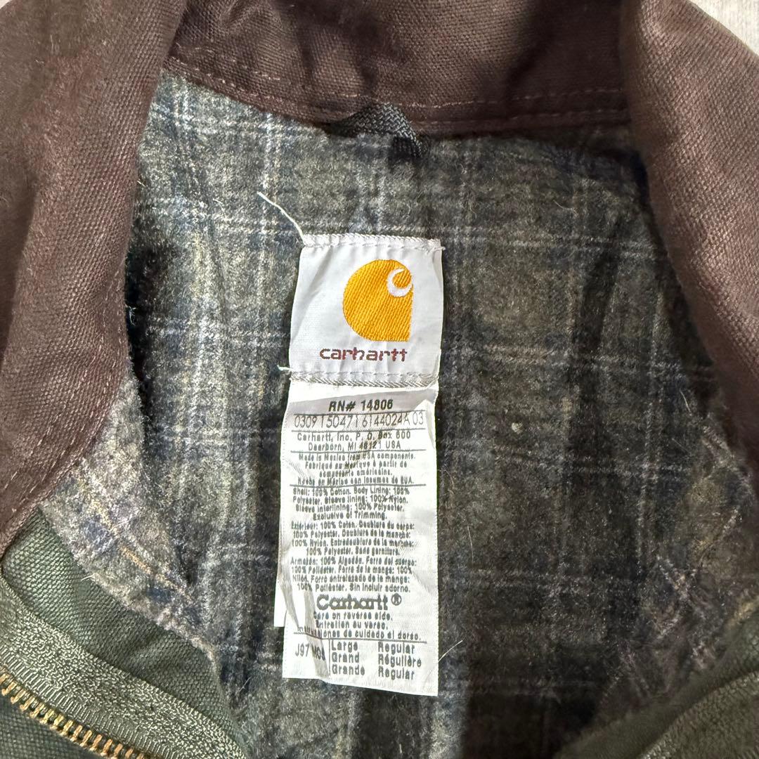 00s カーハート デトロイトジャケット J97 MOS メキシコ製 L