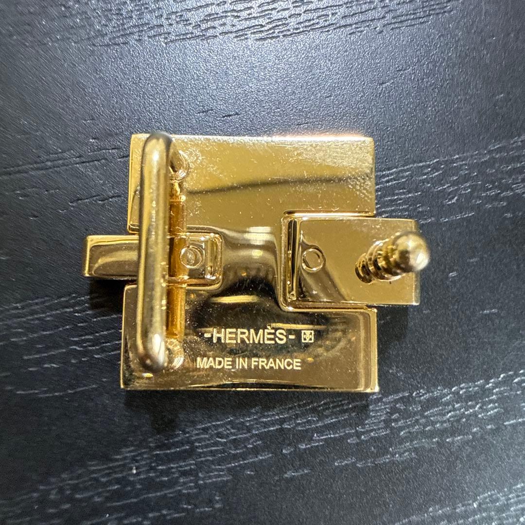 HERMES エルメス　アイリーンリバーシブルベルト61 ゴールドバックル　美品