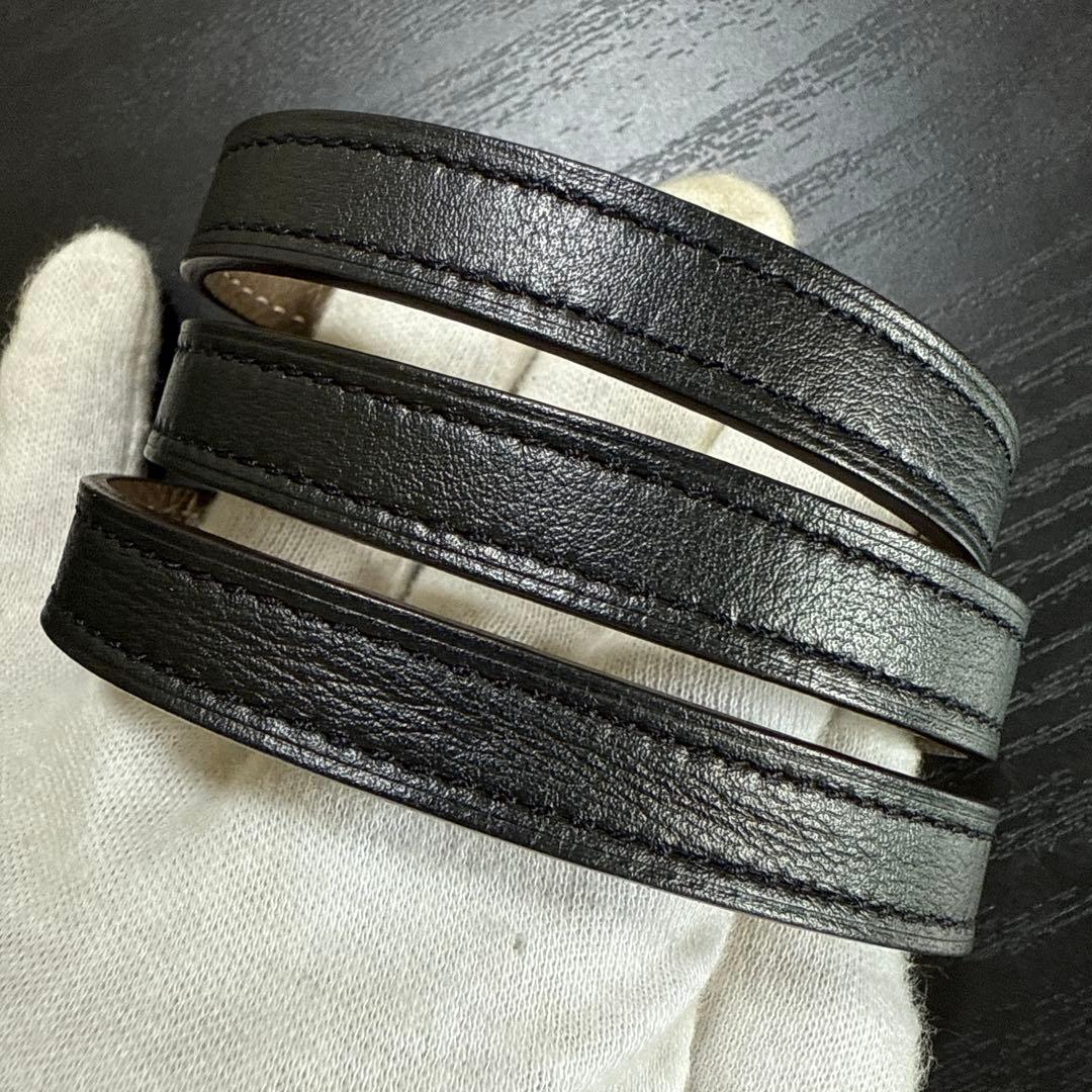 HERMES エルメス　アイリーンリバーシブルベルト61 ゴールドバックル　美品