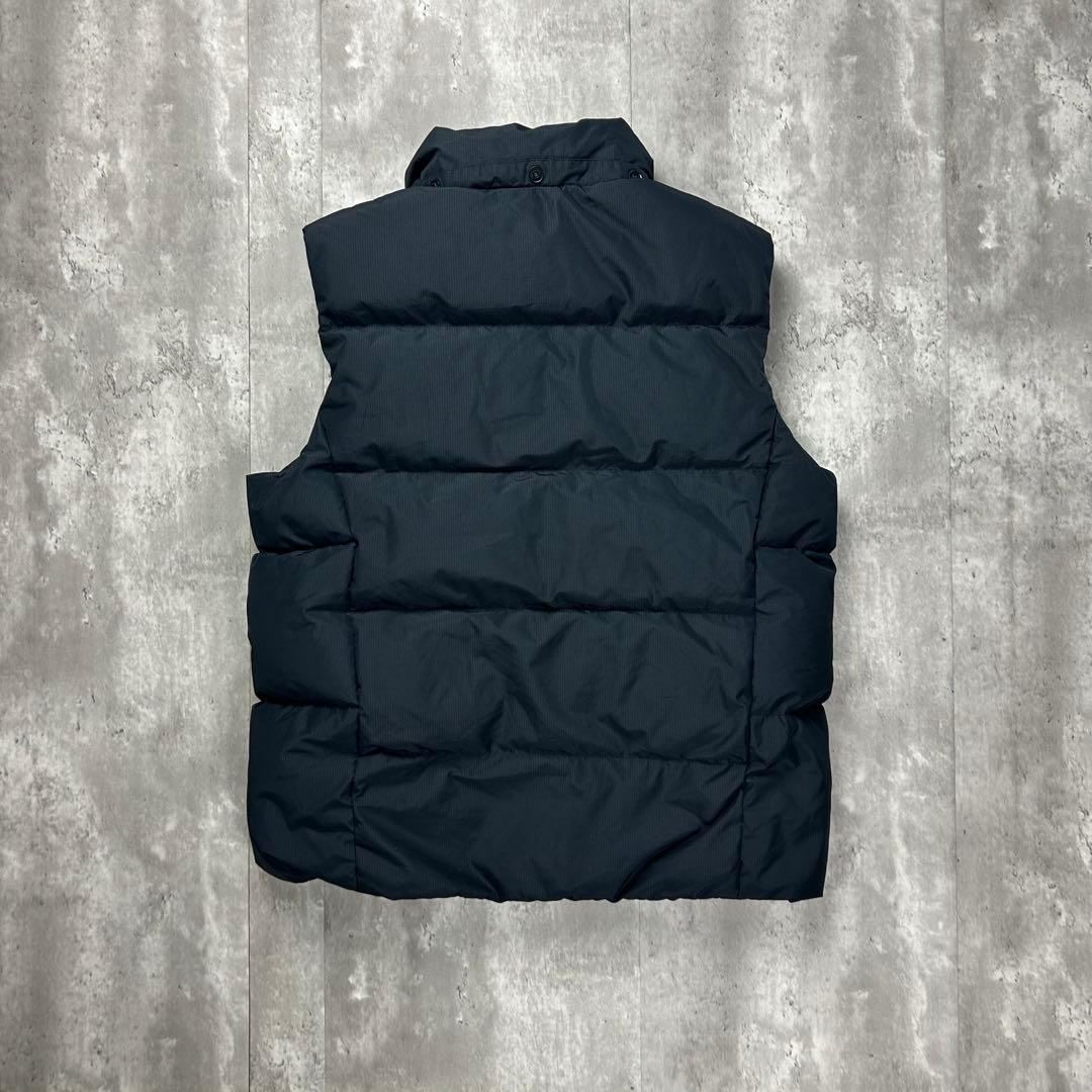 ラルフローレン 刺繍ロゴ ダウンベスト ブラック 着用メンズM-L相当 6232
