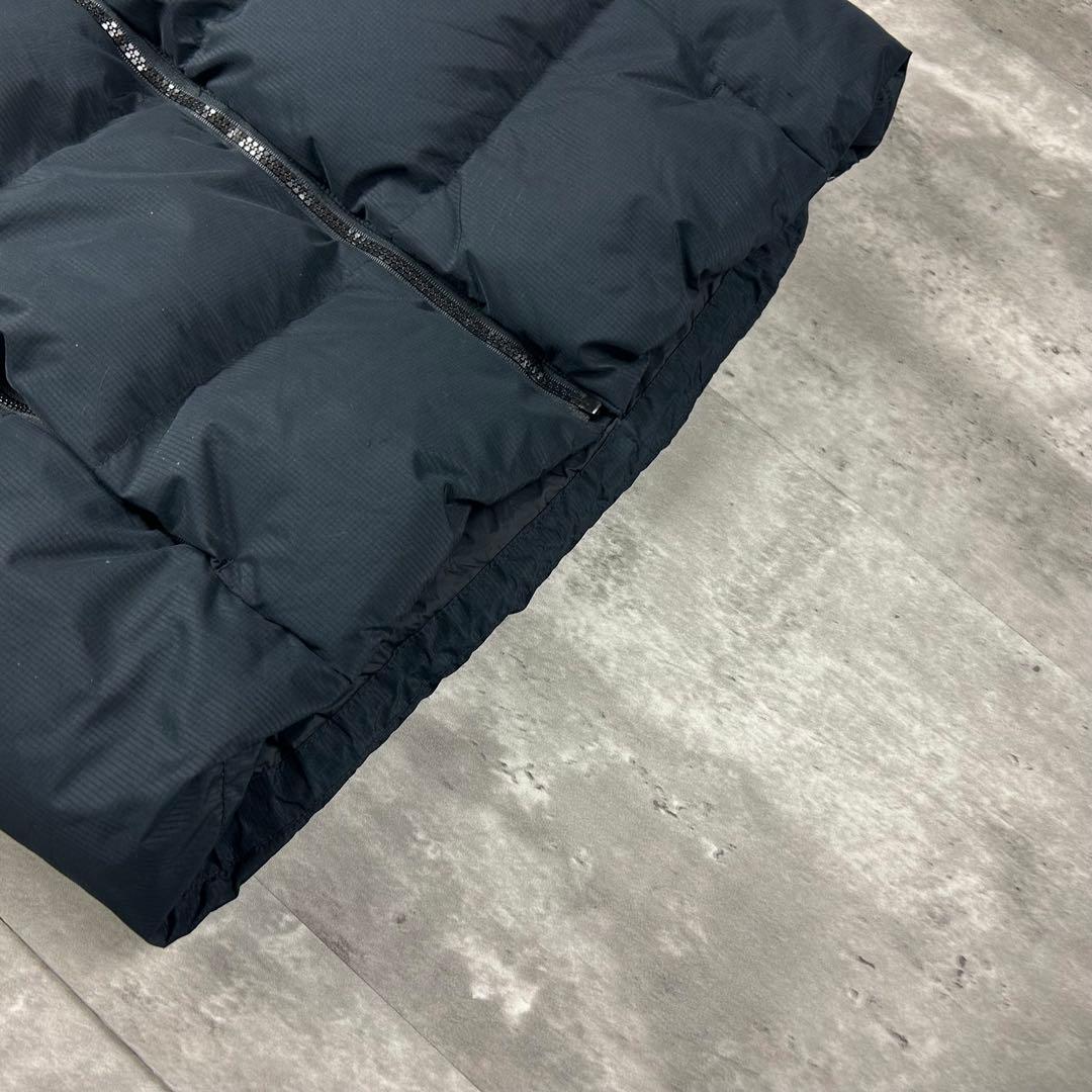 ラルフローレン 刺繍ロゴ ダウンベスト ブラック 着用メンズM-L相当 6232