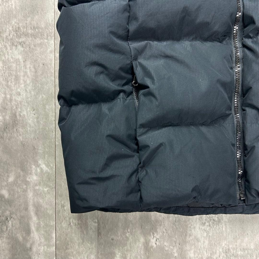 ラルフローレン 刺繍ロゴ ダウンベスト ブラック 着用メンズM-L相当 6232