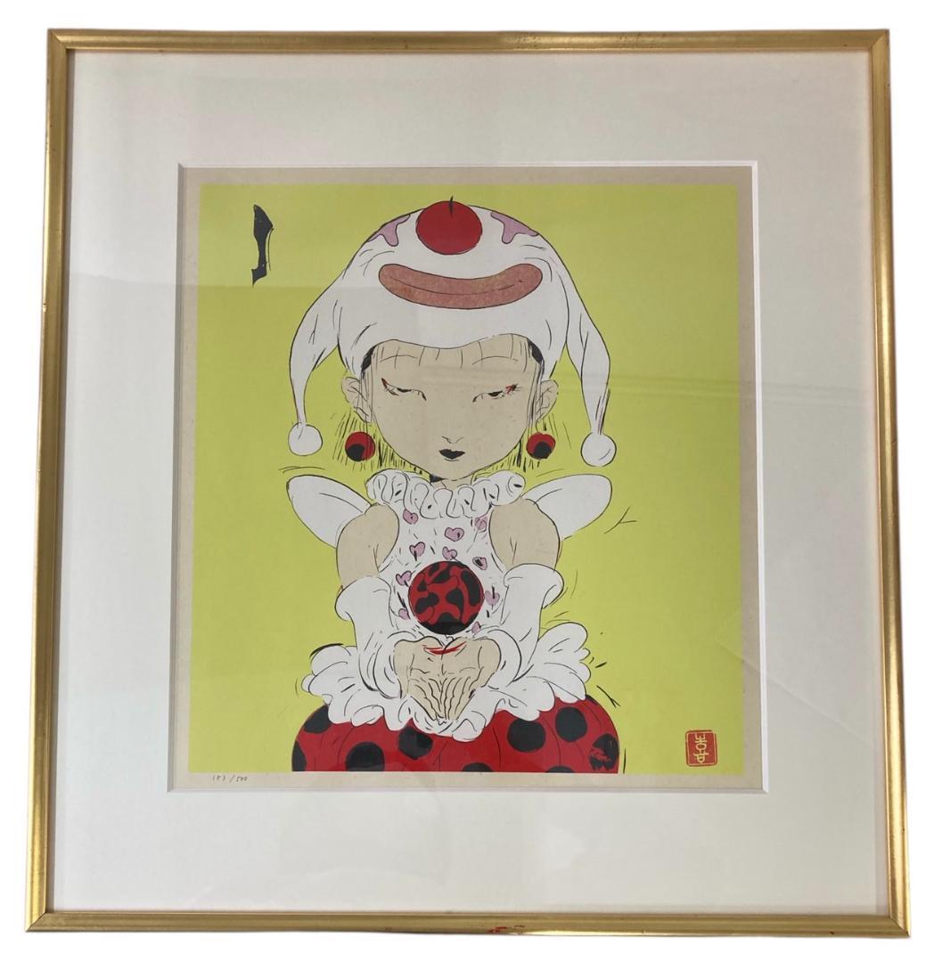 ★美品500部限定★ 株式会社ぴえろ 創立25周年記念 版画 天野喜孝リトグラフ