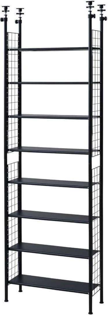 山善 フリーラック突っ張りスリム STR-608