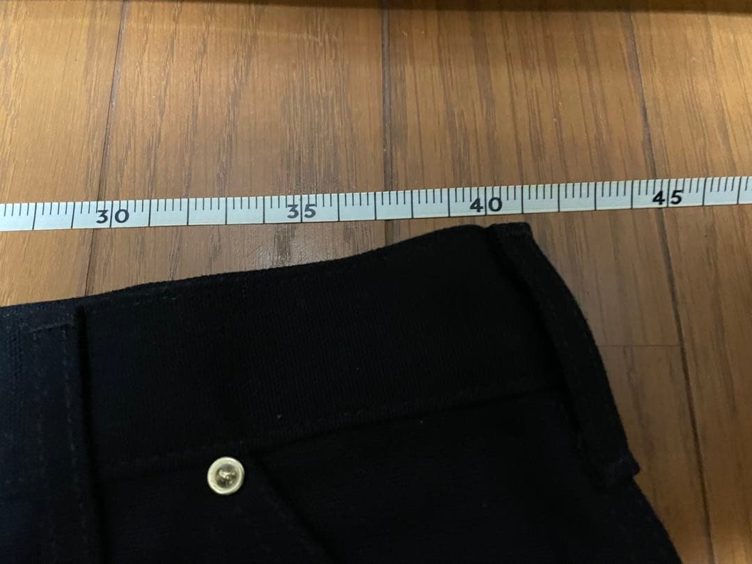 USA製★美品★Carhartt ダブルニーペインターパンツ【32×28】黒