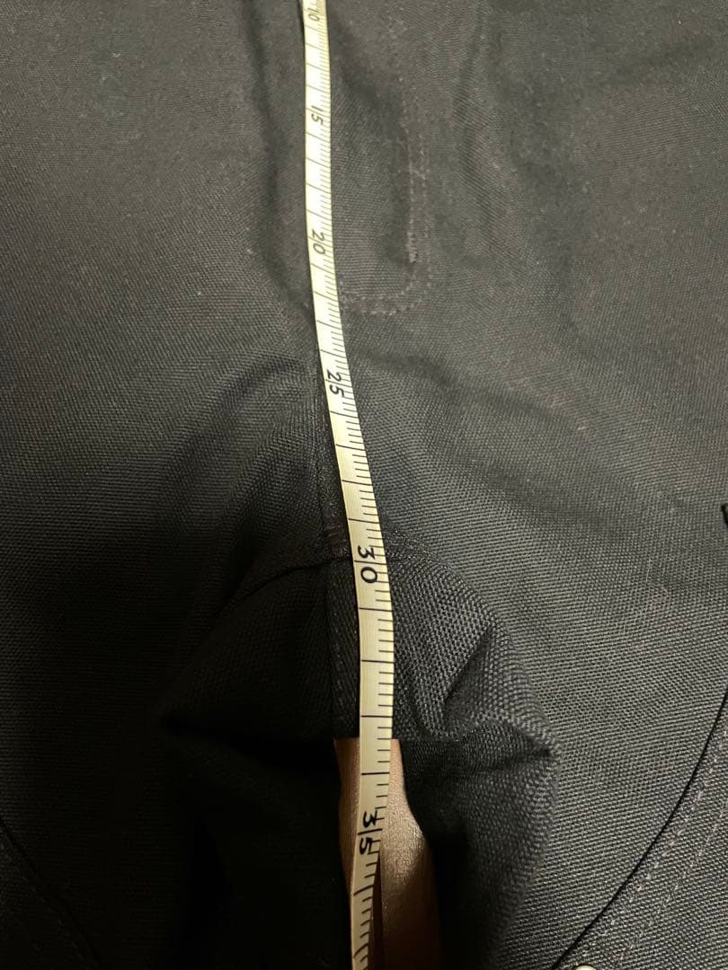 USA製★美品★Carhartt ダブルニーペインターパンツ【32×28】黒