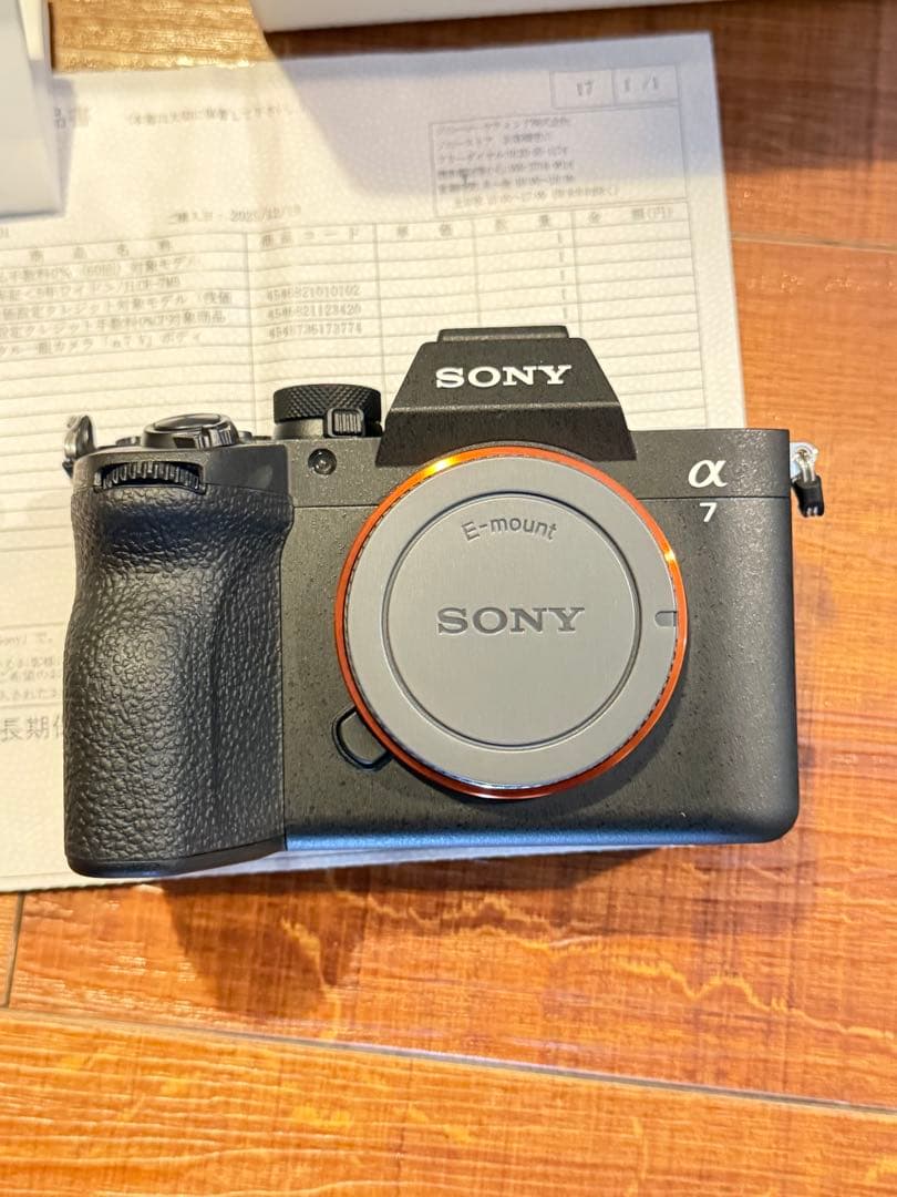 5年ワイド保証付き) SONY α7 V ILCE-7M5