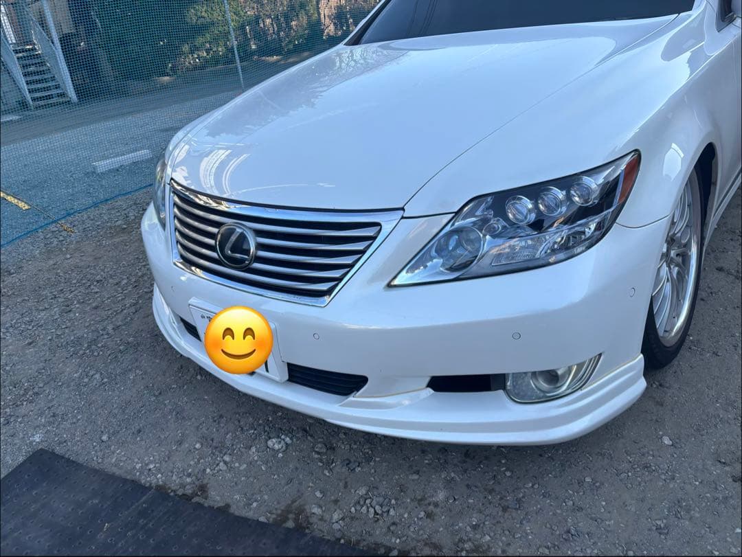 LS460 中期フロントハーフスポイラー TRD 希少？