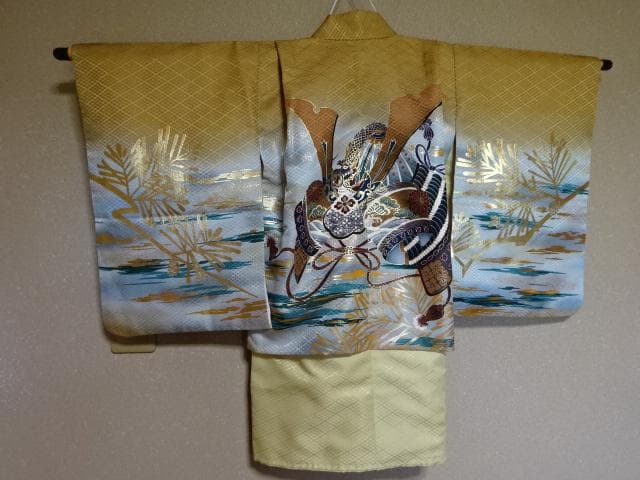 男児七五三詣り袴セット　袴丈52㎝　Ⅾ