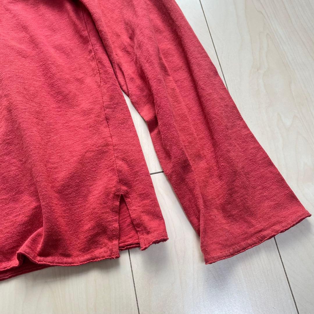 KAPITAL キャピタル ペイズリー ヘンリーネック カットソー XL