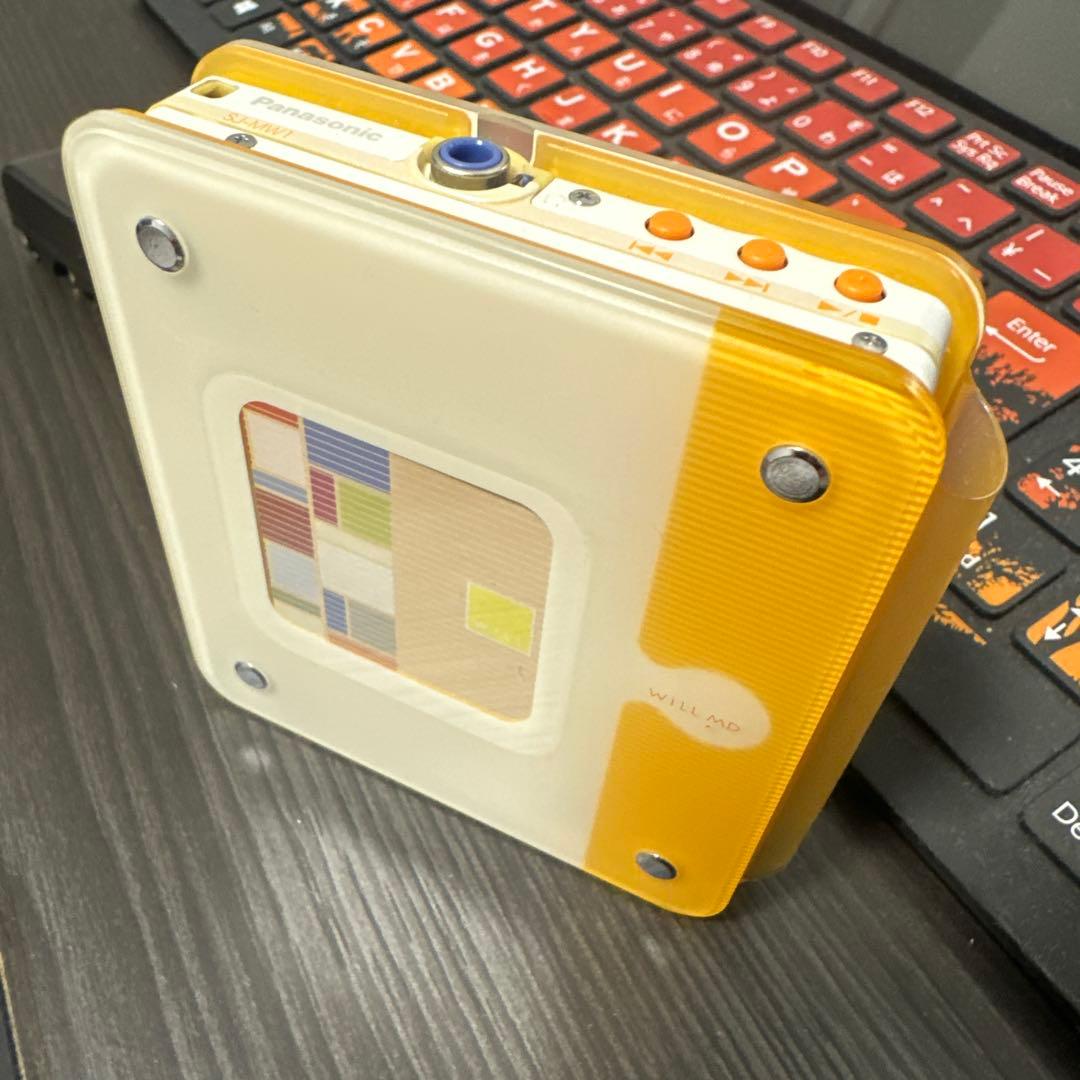 WILL MD ポータブルPanasonic SJ−MW1 動作未確認