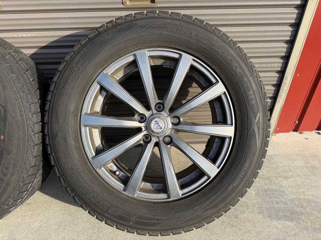群馬県前橋市内引取225/65R17 スタッドレス　ホイールセット