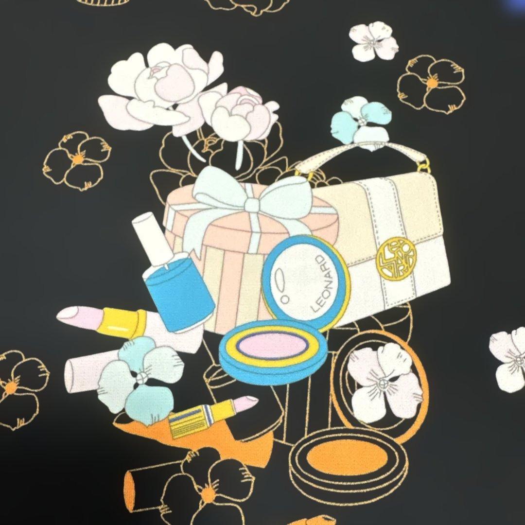 LEONARD フラワー プリント 半袖Tシャツ