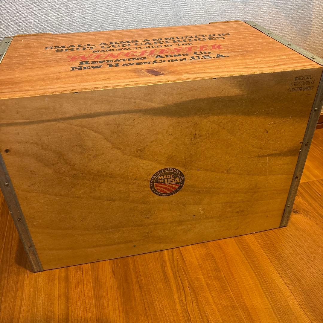 usa vintage woodbox ウィンチェスター ウッドボックス