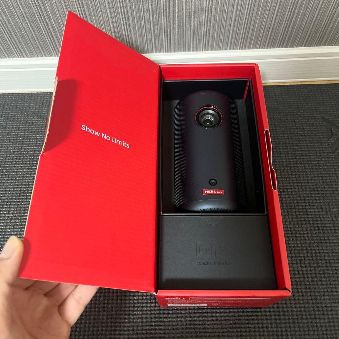 【Switch、PS5対応】Nebula Capsule 3 プロジェクター本体