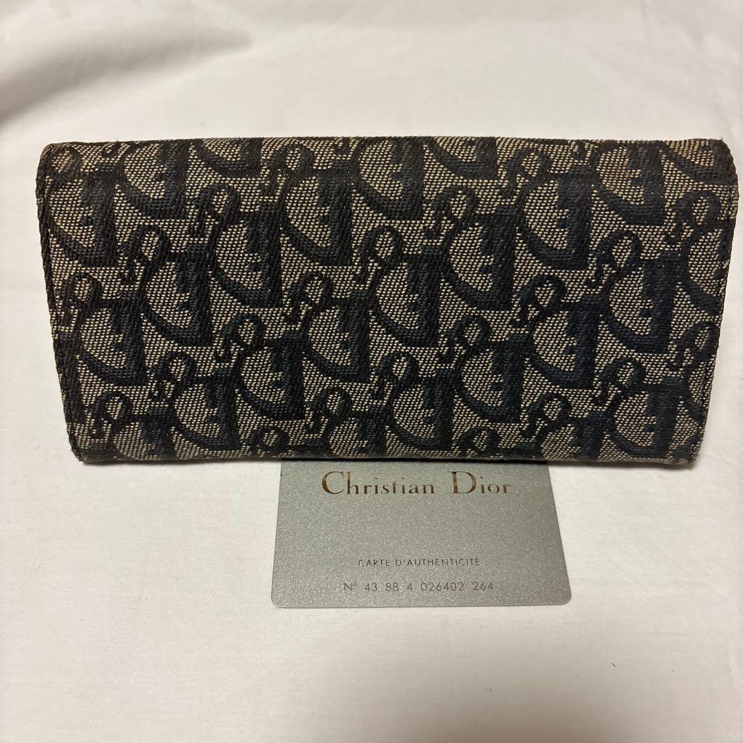 Christian Dior トロッター柄 長財布 正規品