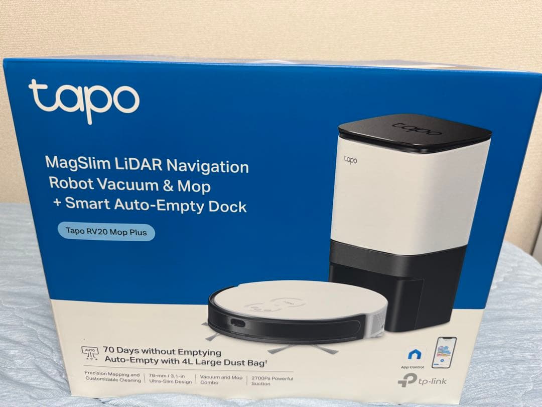 【新品・未開封】tapo RV20 Mop Plus ロボット掃除機