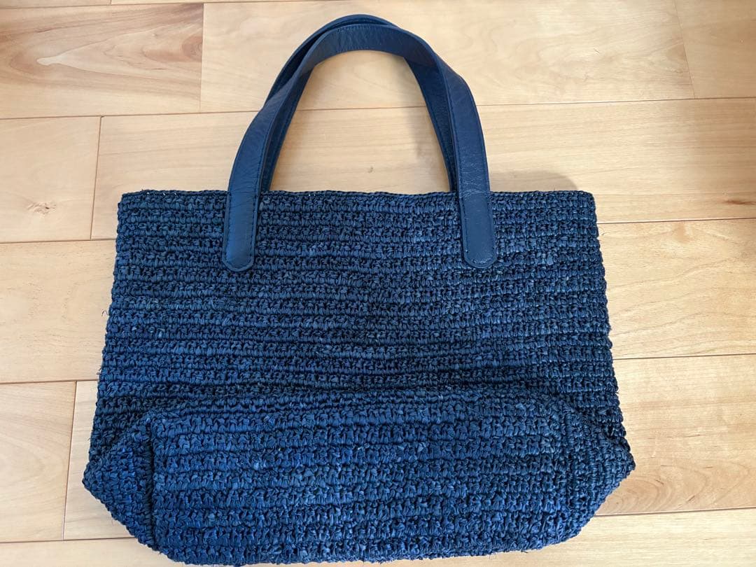 ヘレンカミンスキー　ラフィア　トートバック　かごバック