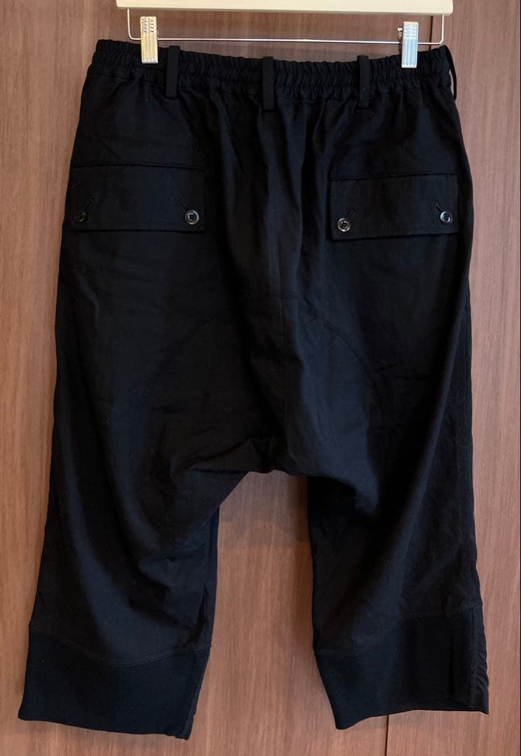 s'yte サイトヨウジヤマモト ブラック サルエルパンツ