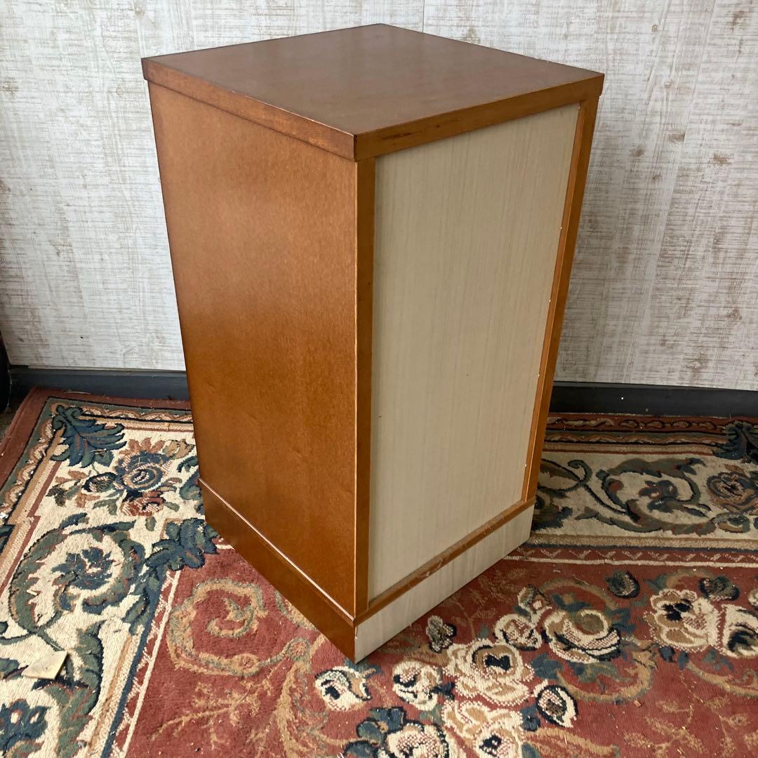 昭和レトロ 喜多製作所 古家具 木製チェスト 4段 箪笥 タンス ヴィンテージ