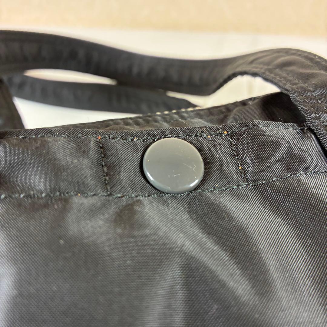 [未使用級] PORTER タンカー ドラムバッグ ミニボストン ブラック