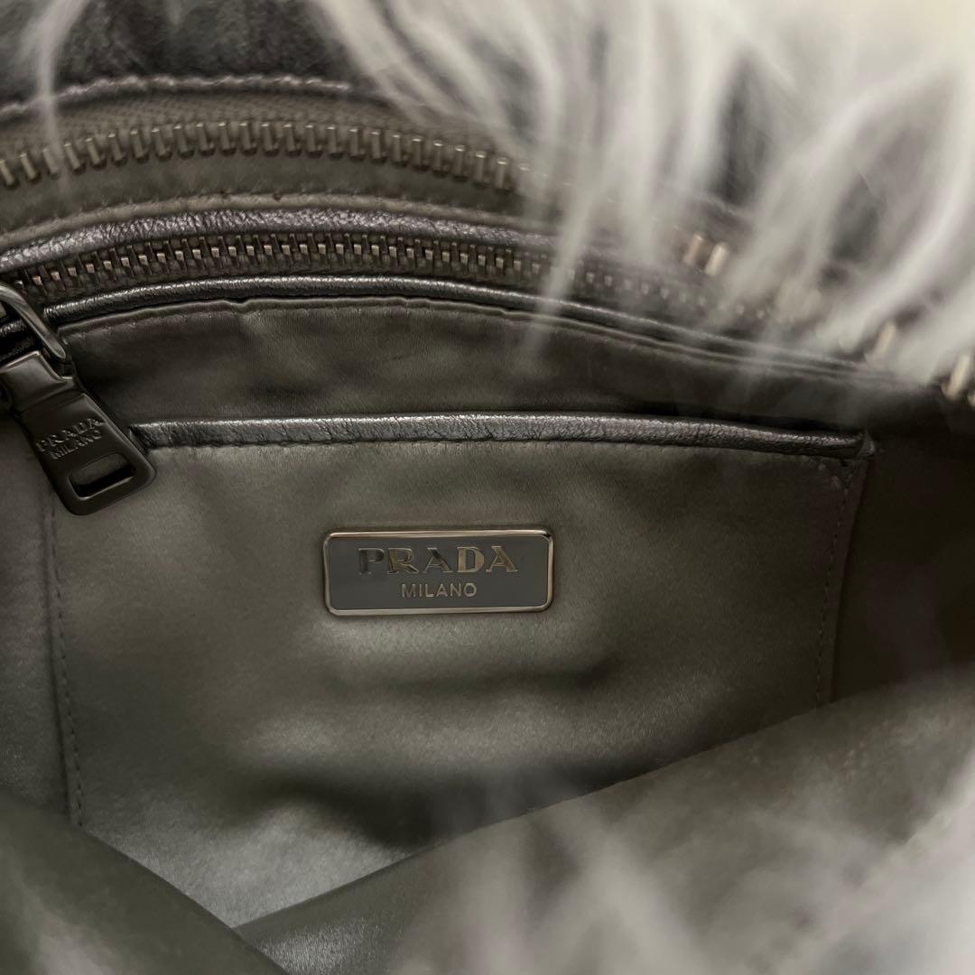 PRADA プラダ　クラッチバック　エコファー