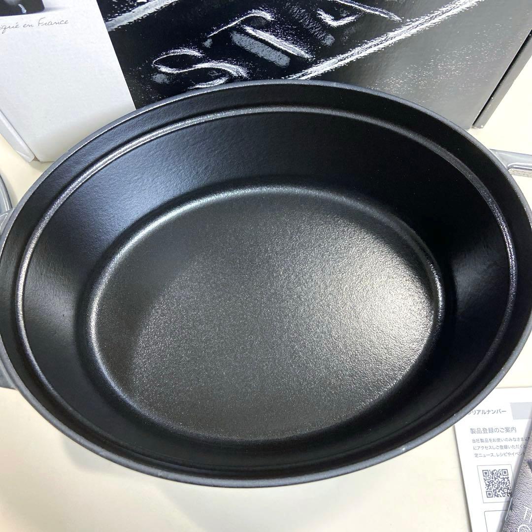 専用です【未使用】STAUBストウブ ピコ・ココット オーバル 27cm