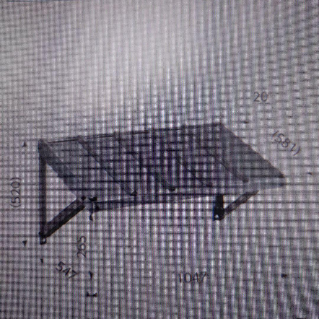 エアコン室外機用金属製カバー