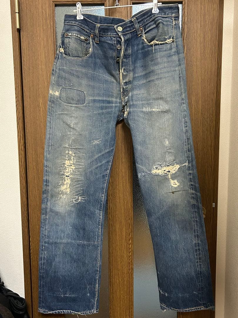 ヨ*シ様 Levi’s 501 BigE ビンテージ 隠しリベット 赤耳 W34