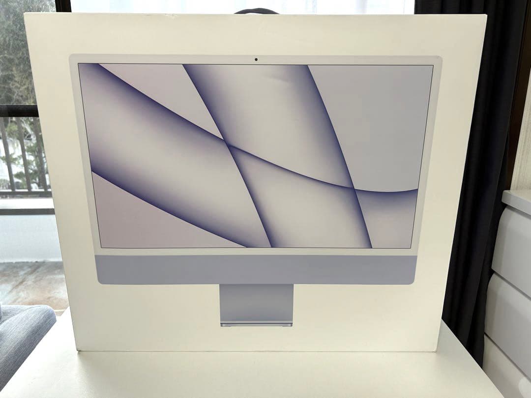 I mac 24 インチ パープル