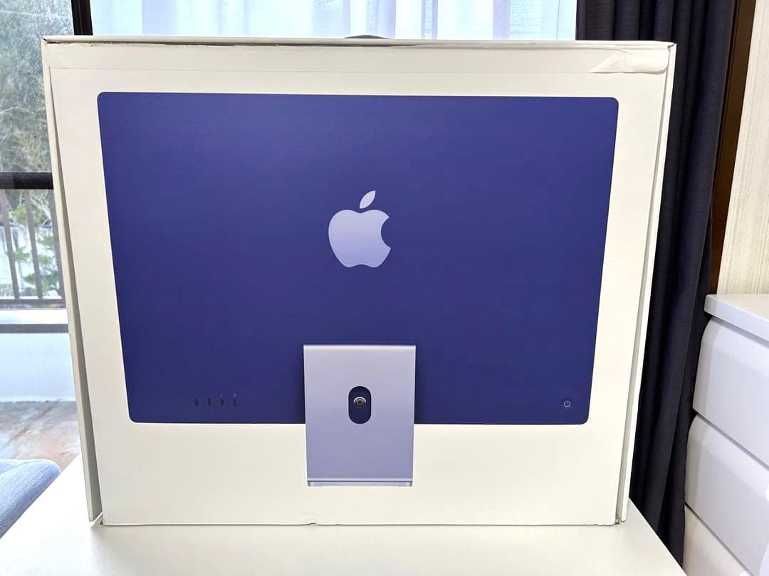 I mac 24 インチ パープル
