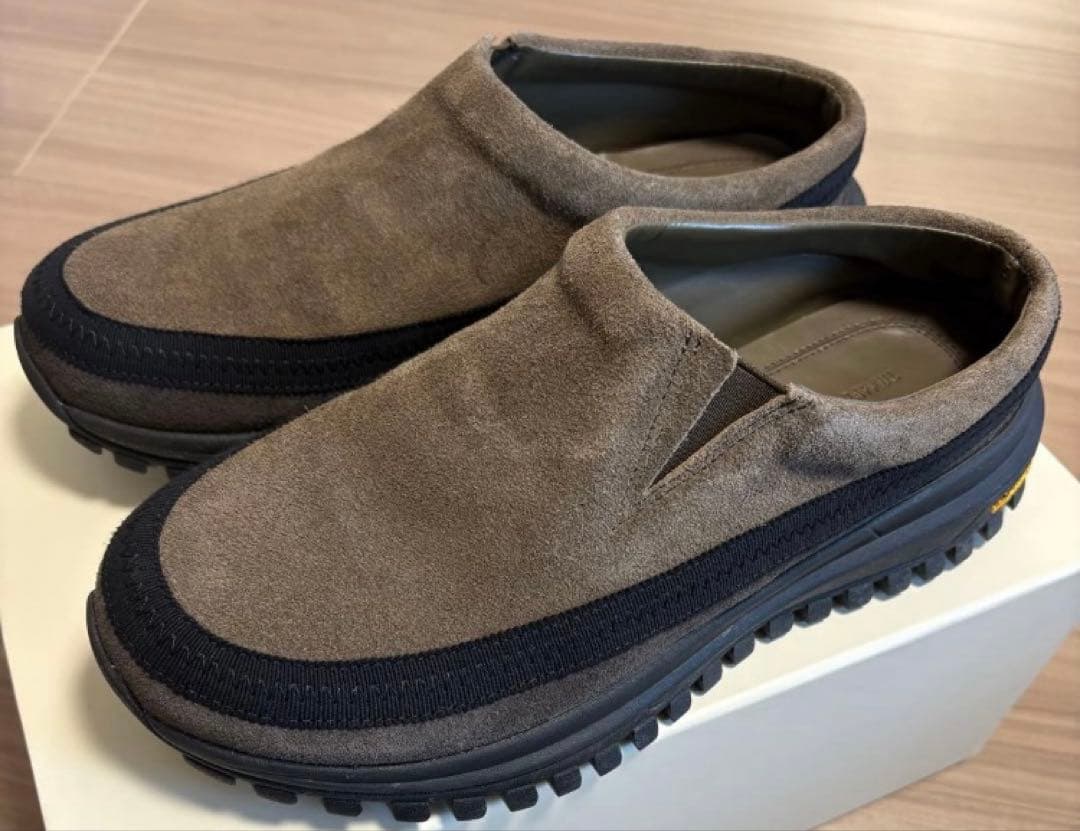 【箱あり】Vibramsole Leather Sabot TODAYFUL