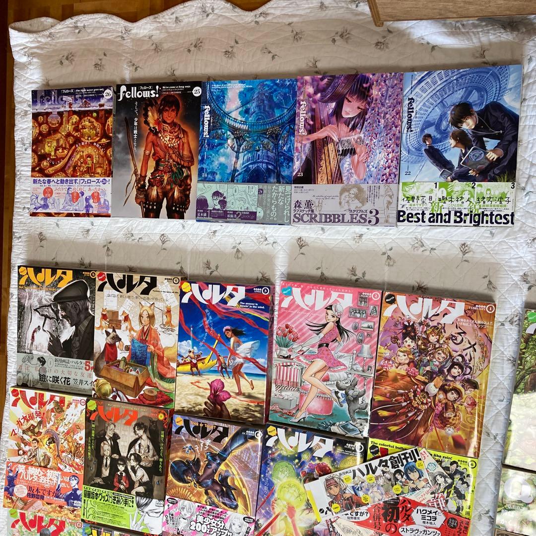 ハルタ1〜26と31　fellows！まとめ売り　乙嫁語り　乱と灰色の世界