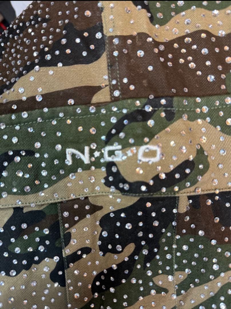 N.G.O 迷彩カーゴパンツ　2WAY