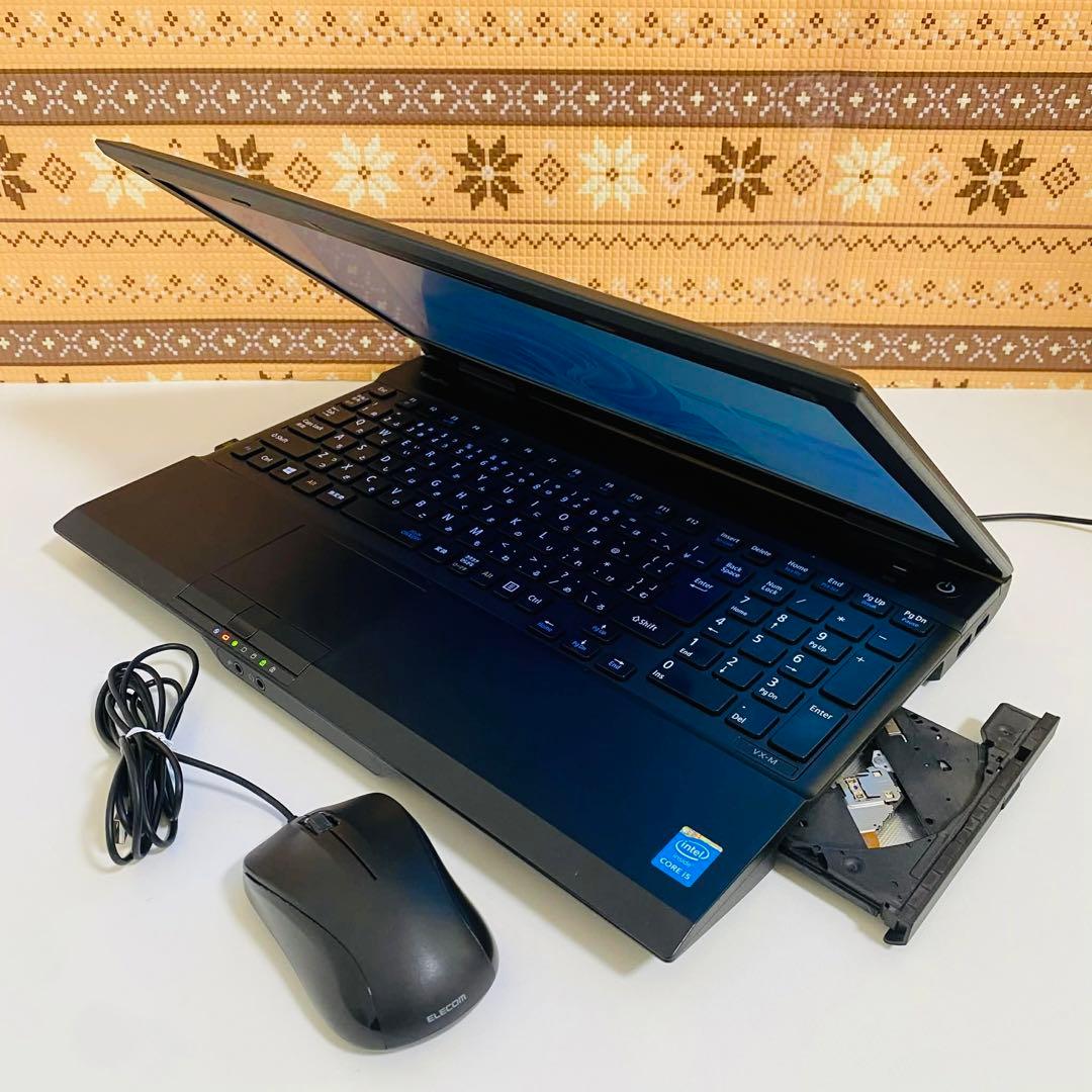 Y64 NECノートパソコン i5メモリ8G高速SSDサクサクWindows11