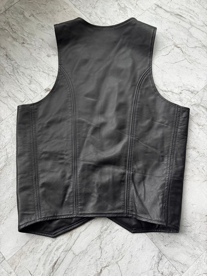 Mr.s leather レザー ベスト アウター レザー M