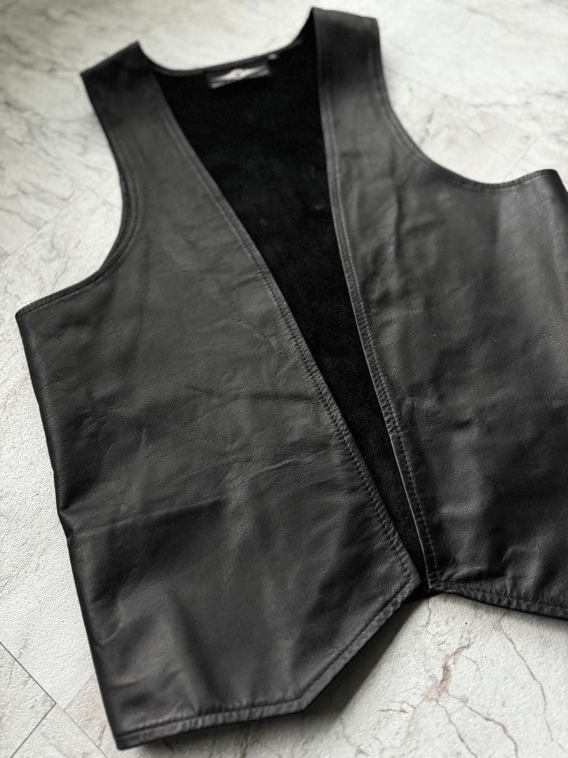 Mr.s leather レザー ベスト アウター レザー M