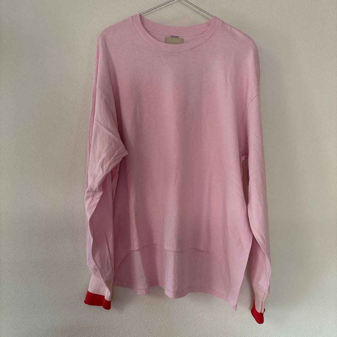 AN　m.u bicolor RIB L/ST PK JAPONESS