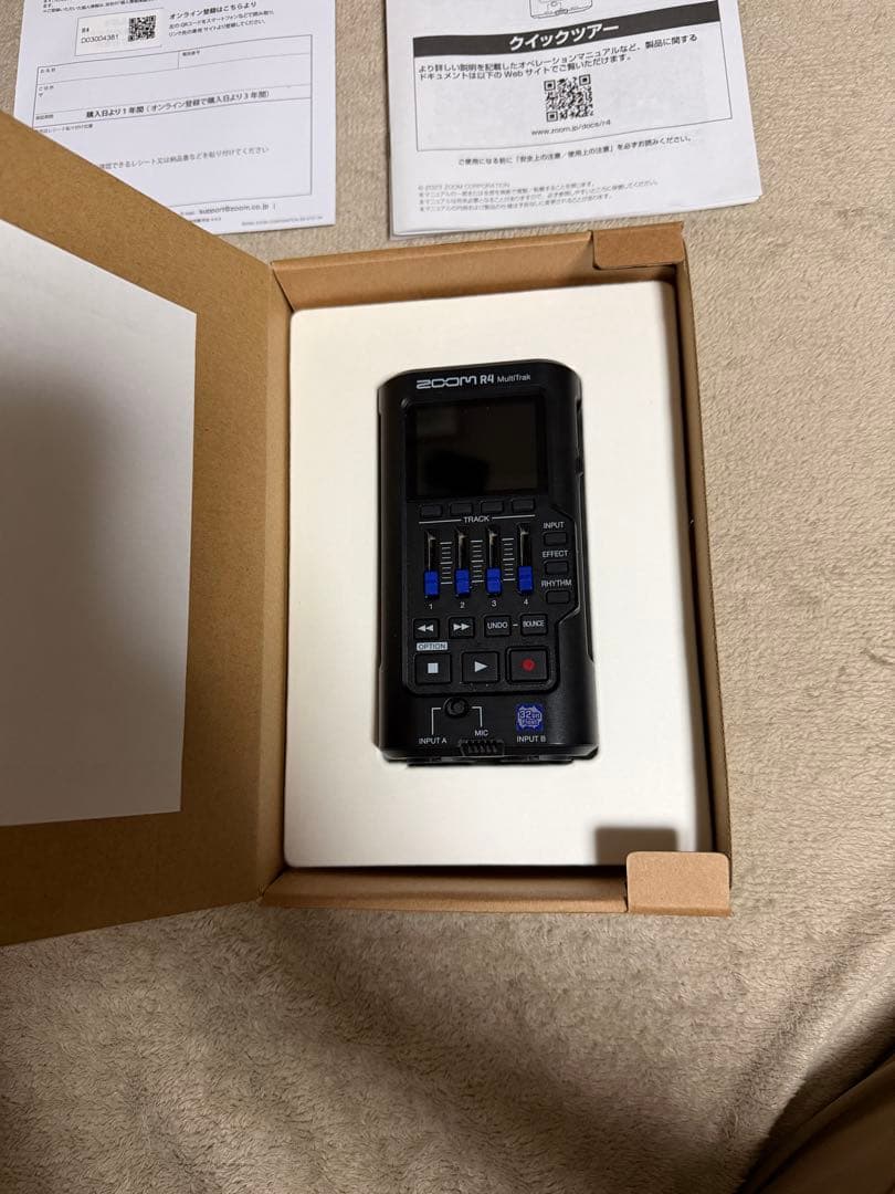 ZOOM R4 MultiTrak マルチトラックレコーダー32bitfloat